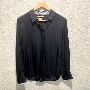 Navy Scotch & Soda silky shirt